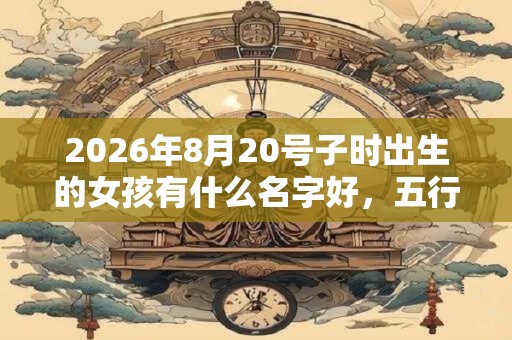 2026年8月20号子时出生的女孩有什么名字好,五行属什么 2026年8月20号子时出生的女孩有什么名字好,五行属什么