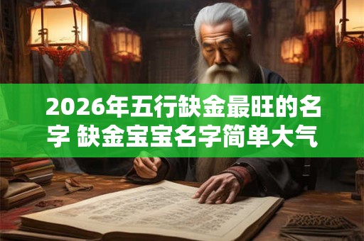 2026年五行缺金最旺的名字 缺金宝宝名字简单大气