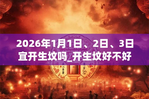 2026年1月1日、2日、3日宜开生坟吗_开生坟好不好