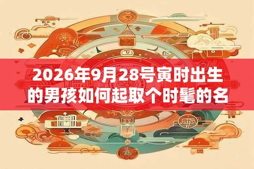 2026年9月28号寅时出生的男孩如何起取个时髦的名字和五行属性