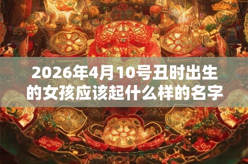 2026年4月10号丑时出生的女孩应该起什么样的名字