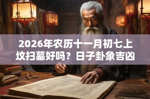 2026年农历十一月初七上坟扫墓好吗？日子卦象吉凶？