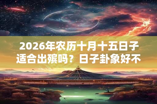 2026年农历十月十五日子适合出殡吗？日子卦象好不好？