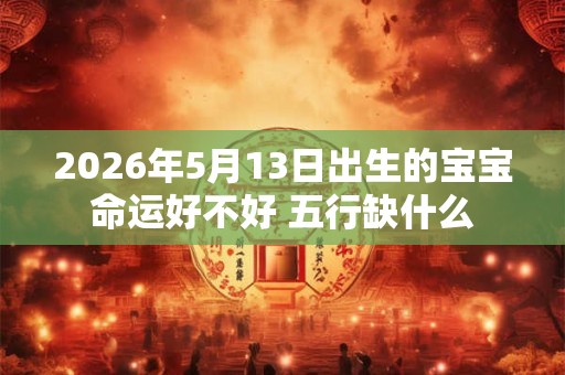 2026年5月13日出生的宝宝命运好不好 五行缺什么