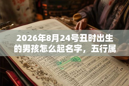 2026年8月24号丑时出生的男孩怎么起名字,五行属什么 2026年8月24号丑时出生的男孩怎么起名字,五行属什么