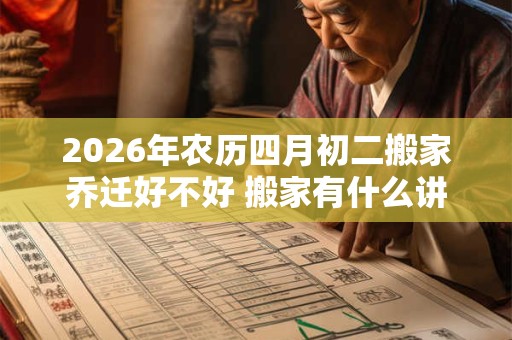 2026年农历四月初二搬家乔迁好不好 搬家有什么讲究及风俗 2026年农历四月初二搬家乔迁好不好 搬家有什么讲究及风俗