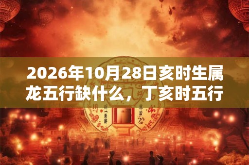 2026年10月28日亥时生属龙五行缺什么,丁亥时五行缺什么 2026年10月28日亥时生属龙五行缺什么,丁亥时五行缺什么