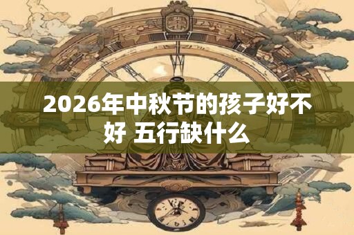 2026年中秋节的孩子好不好 五行缺什么