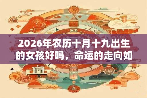 2026年农历十月十九出生的女孩好吗，命运的走向如何？