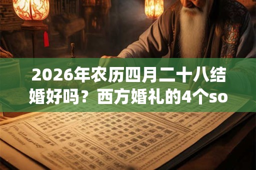 2026年农历四月二十八结婚好吗？西方婚礼的4个something
