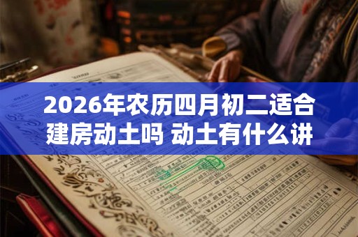 2026年农历四月初二适合建房动土吗 动土有什么讲究