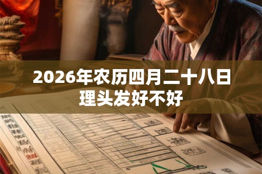 2026年农历四月二十八日理头发好不好