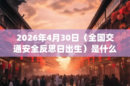 2026年4月30日(全国交通安全反思日出生)是什么命_命运如何 2026年4月30日(全国交通安全反思日出生)是什么命_命运如何
