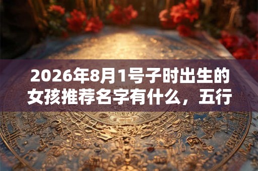 2026年8月1号子时出生的女孩推荐名字有什么,五行属什么 2026年8月1号子时出生的女孩推荐名字有什么,五行属什么