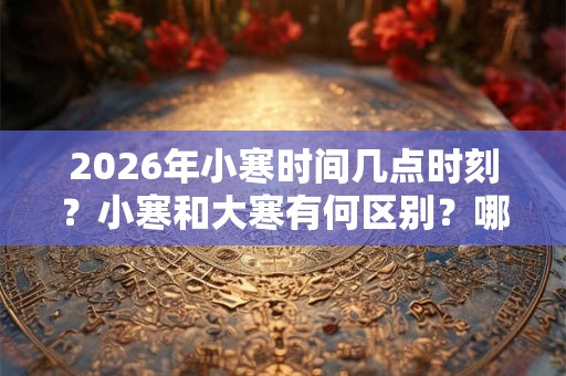 2026年小寒时间几点时刻？小寒和大寒有何区别？哪个更冷？