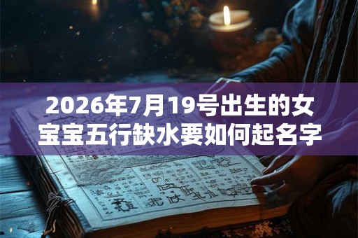 2026年7月19号出生的女宝宝五行缺水要如何起名字