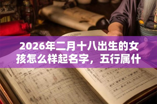 2026年二月十八出生的女孩怎么样起名字，五行属什么
