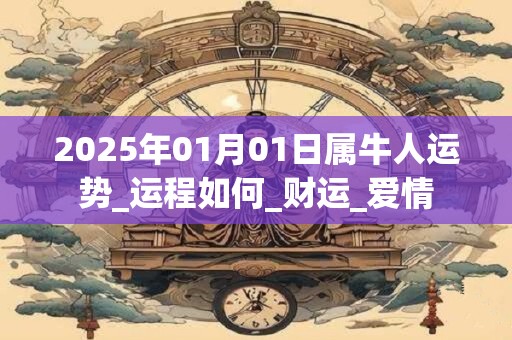 2025年01月01日属牛人运势_运程如何_财运_爱情