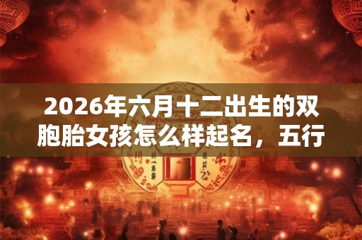 2026年六月十二出生的双胞胎女孩怎么样起名,五行属什么 2026年六月十二出生的双胞胎女孩怎么样起名,五行属什么