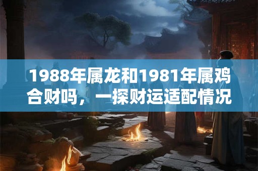 1988年属龙和1981年属鸡合财吗，一探财运适配情况