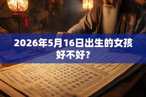 2026年5月16日出生的女孩好不好? 2026年5月16日出生的女孩好不好?