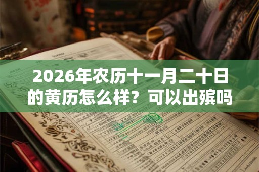 2026年农历十一月二十日的黄历怎么样？可以出殡吗？