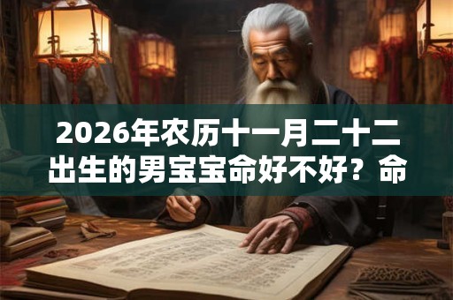 2026年农历十一月二十二出生的男宝宝命好不好?命理详解 2026年农历十一月二十二出生的男宝宝命好不好?命理详解
