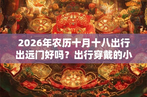 2026年农历十月十八出行出远门好吗?出行穿戴的小贴士 2026年农历十月十八出行出远门好吗?出行穿戴的小贴士