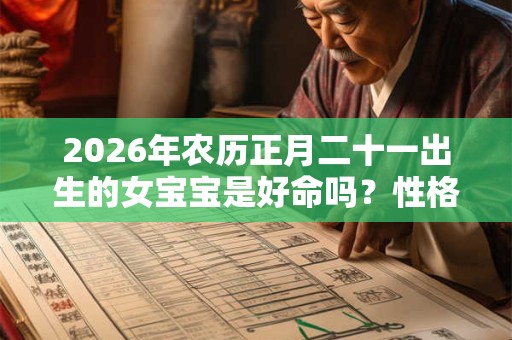2026年农历正月二十一出生的女宝宝是好命吗？性格怎么样？
