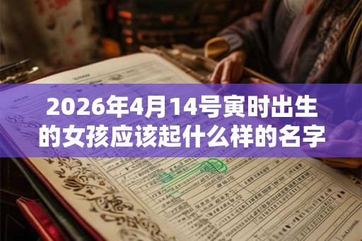 2026年4月14号寅时出生的女孩应该起什么样的名字