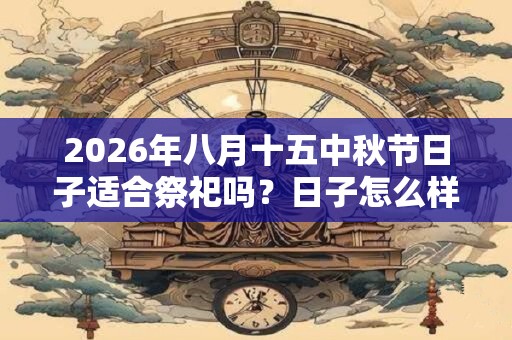 2026年八月十五中秋节日子适合祭祀吗？日子怎么样？