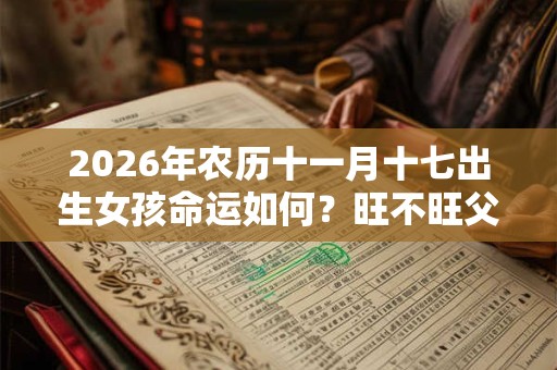 2026年农历十一月十七出生女孩命运如何？旺不旺父母？