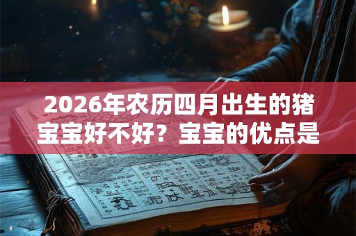 2026年农历四月出生的猪宝宝好不好?宝宝的优点是什么? 2026年农历四月出生的猪宝宝好不好?宝宝的优点是什么?