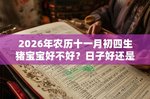 2026年农历十一月初四生猪宝宝好不好?日子好还是坏? 2026年农历十一月初四生猪宝宝好不好?日子好还是坏?