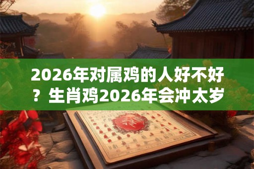 2026年对属鸡的人好不好？生肖鸡2026年会冲太岁！