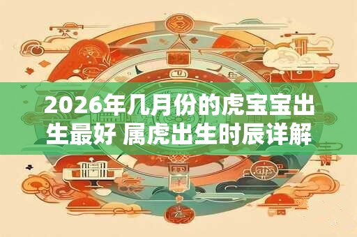 2026年几月份的虎宝宝出生最好 属虎出生时辰详解 2026年几月份的虎宝宝出生最好 属虎出生时辰详解
