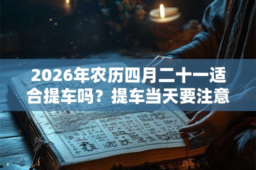 2026年农历四月二十一适合提车吗？提车当天要注意什么？