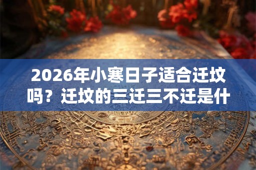 2026年小寒日子适合迁坟吗？迁坟的三迁三不迁是什么？