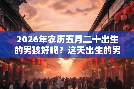 2026年农历五月二十出生的男孩好吗？这天出生的男孩怎么样？