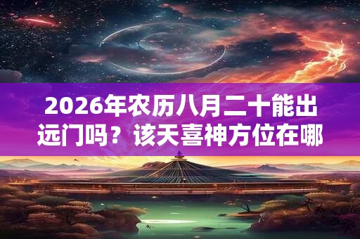 2026年农历八月二十能出远门吗？该天喜神方位在哪？