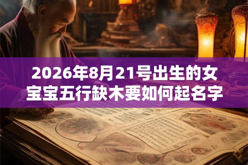 2026年8月21号出生的女宝宝五行缺木要如何起名字 2026年8月21号出生的女宝宝五行缺木要如何起名字