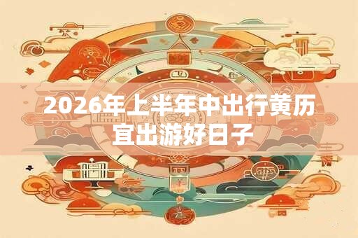 2026年上半年中出行黄历 宜出游好日子