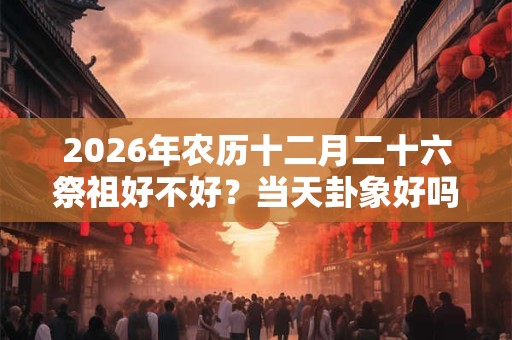 2026年农历十二月二十六祭祖好不好?当天卦象好吗? 2026年农历十二月二十六祭祖好不好?当天卦象好吗?