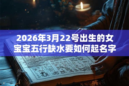 2026年3月22号出生的女宝宝五行缺水要如何起名字