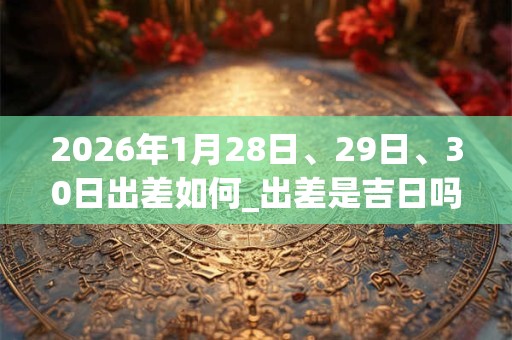 2026年1月28日、29日、30日出差如何_出差是吉日吗 2026年1月28日、29日、30日出差如何_出差是吉日吗