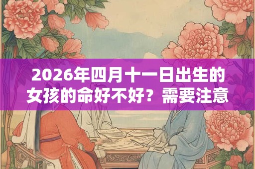 2026年四月十一日出生的女孩的命好不好?需要注意什么? 2026年四月十一日出生的女孩的命好不好?需要注意什么?