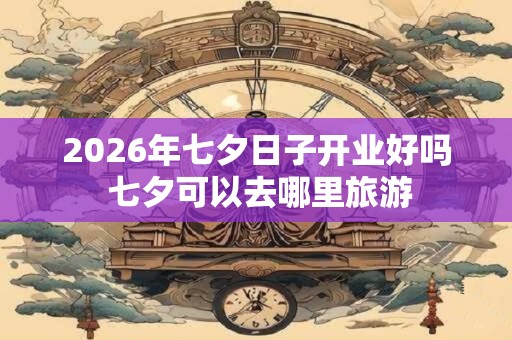 2026年七夕日子开业好吗 七夕可以去哪里旅游