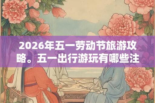 2026年五一劳动节旅游攻略。五一出行游玩有哪些注意事项 2026年五一劳动节旅游攻略。五一出行游玩有哪些注意事项