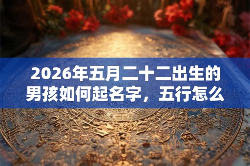 2026年五月二十二出生的男孩如何起名字,五行怎么样 2026年五月二十二出生的男孩如何起名字,五行怎么样