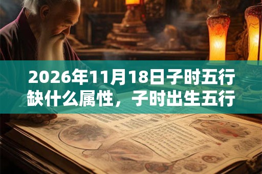 2026年11月18日子时五行缺什么属性，子时出生五行缺什么